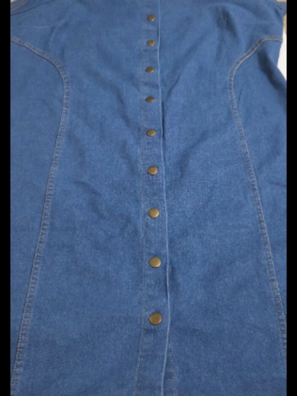 Woman's jean dress